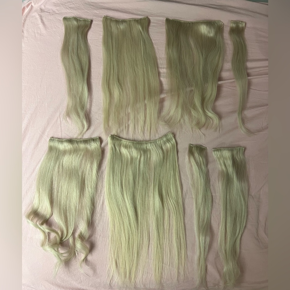 Cliphair Extensions Ice Blonde 16”